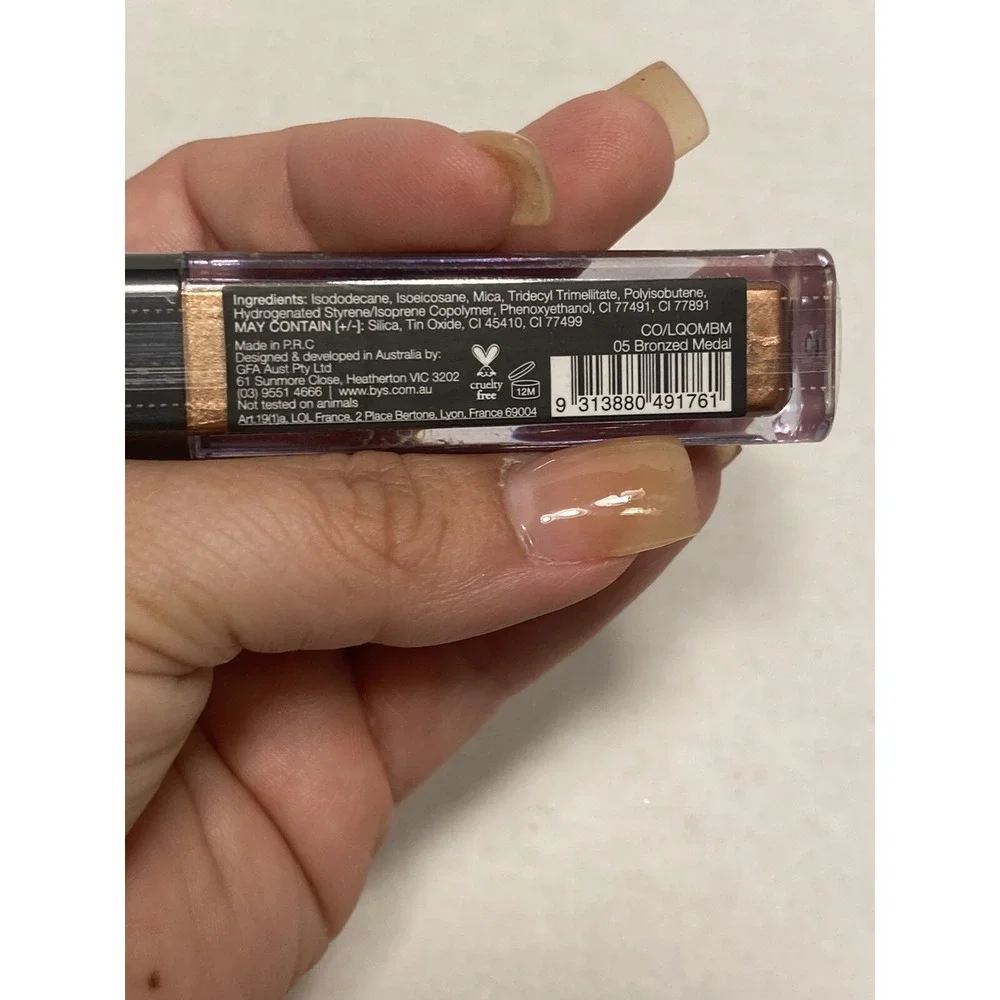 BYS METAL LIPS‎ cream lipstick BRONZED MEDAL 05